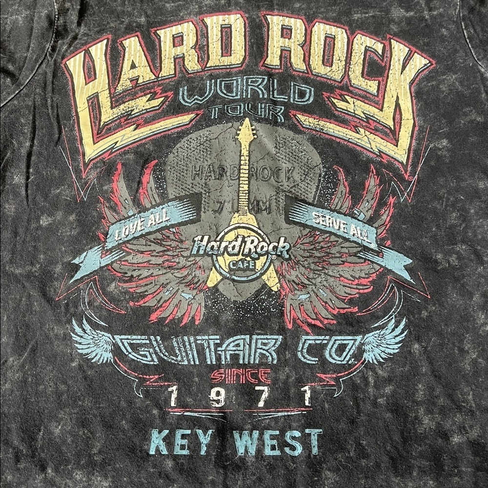 Hard Rock Key West Graphic TShirt Size XS